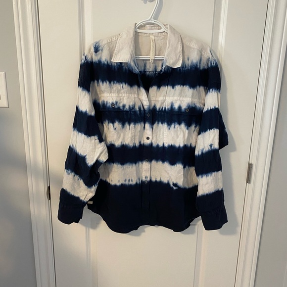 NWT The Group Babaton 100% Linen Utility Shirt - Picture 5 of 10